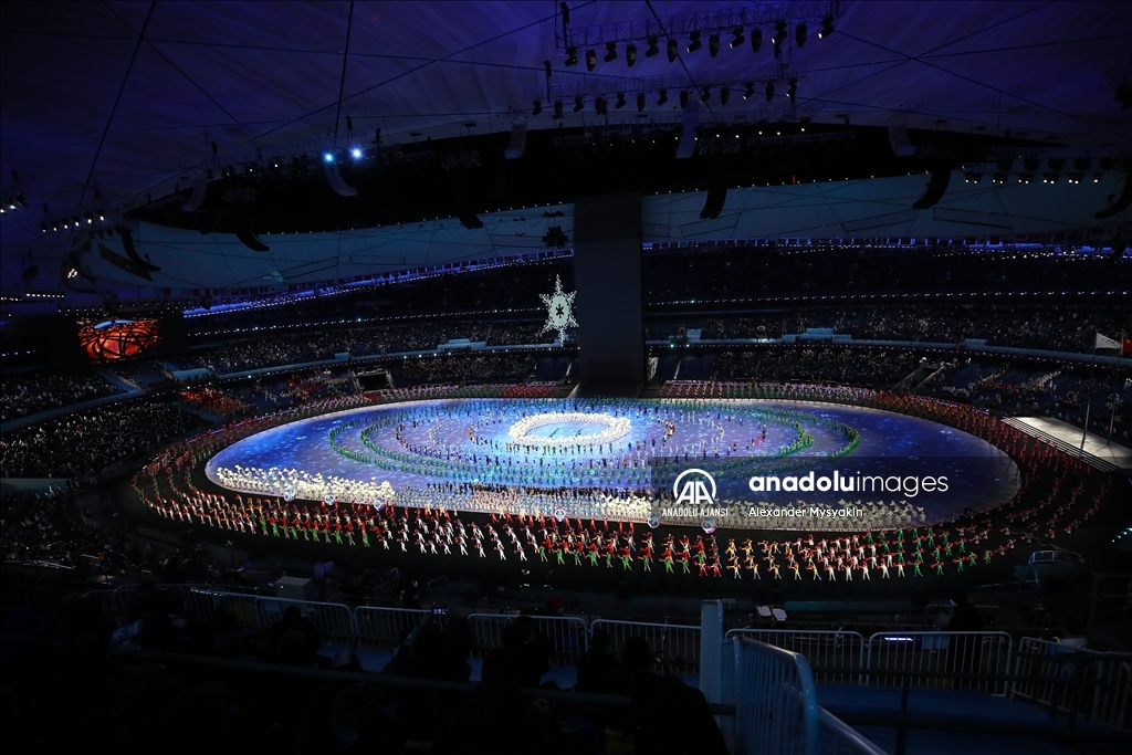 2022 Pekin Kış Olimpiyatları resmi açılış töreniyle başladı