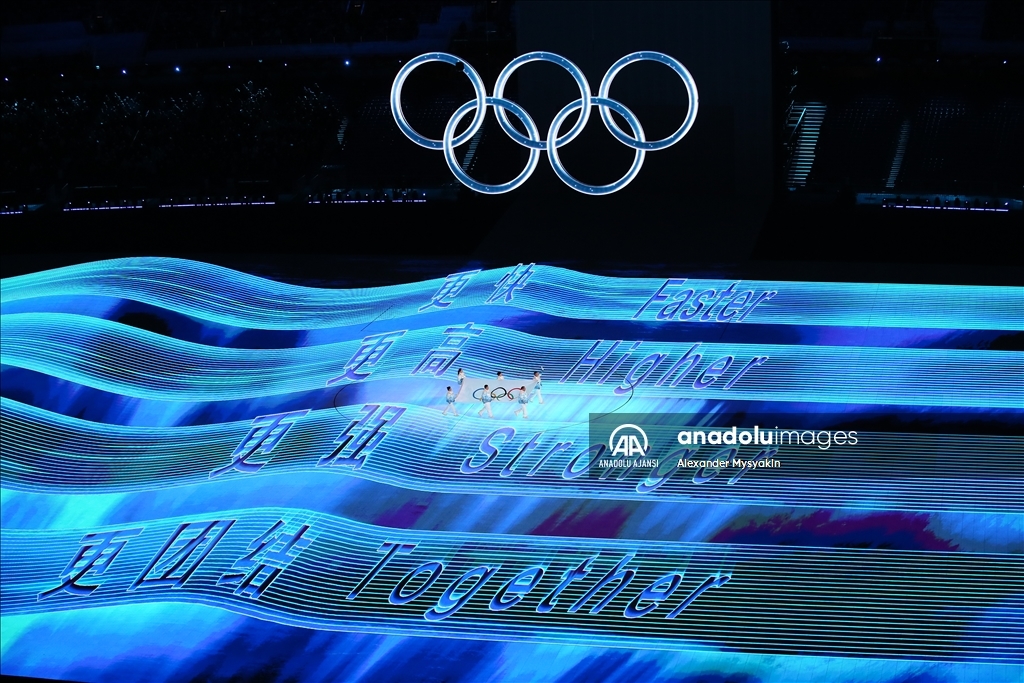 2022 Pekin Kış Olimpiyatları resmi açılış töreniyle başladı