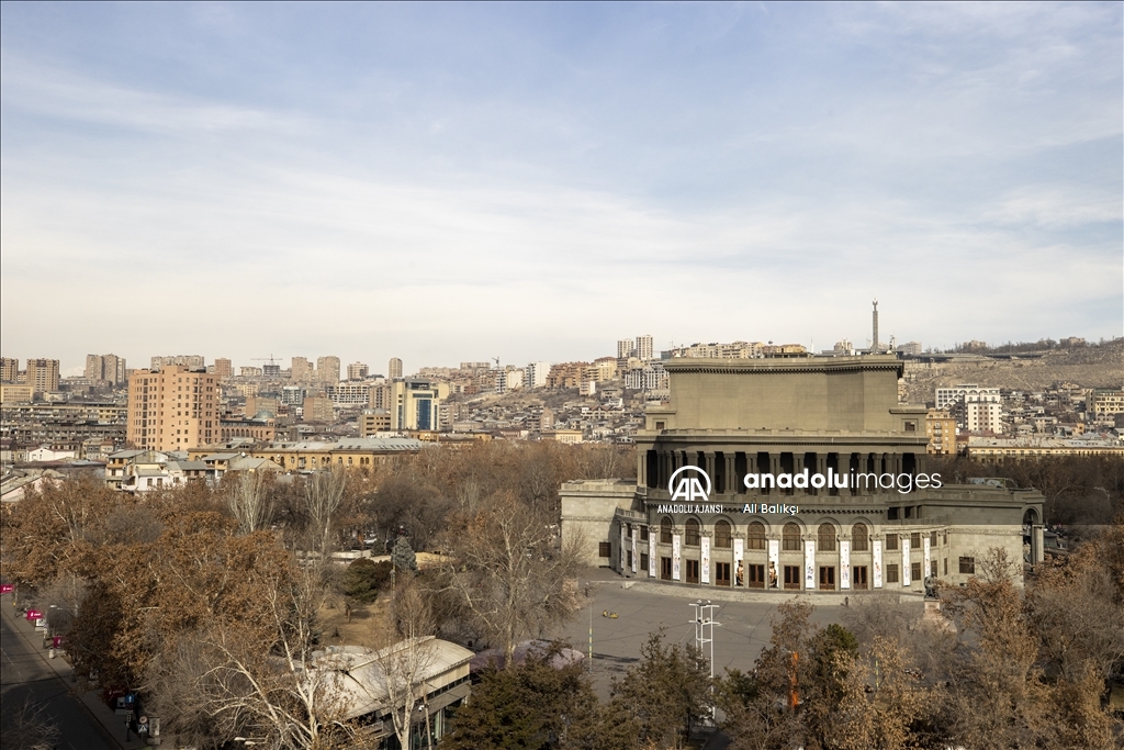 Ermenistan’ın başkenti Erivan’da günlük yaşam