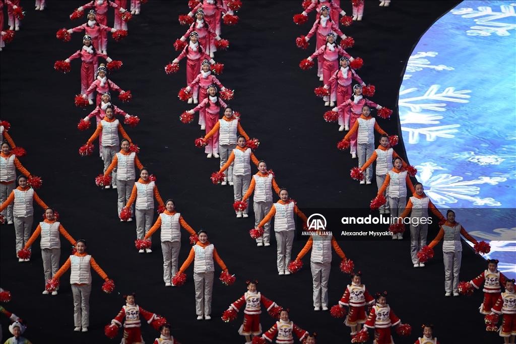 2022 Pekin Kış Olimpiyatları resmi açılış töreniyle başladı
