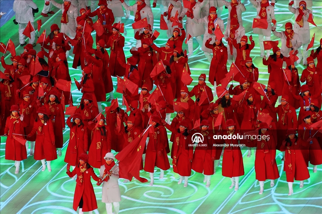 2022 Pekin Kış Olimpiyatları resmi açılış töreniyle başladı