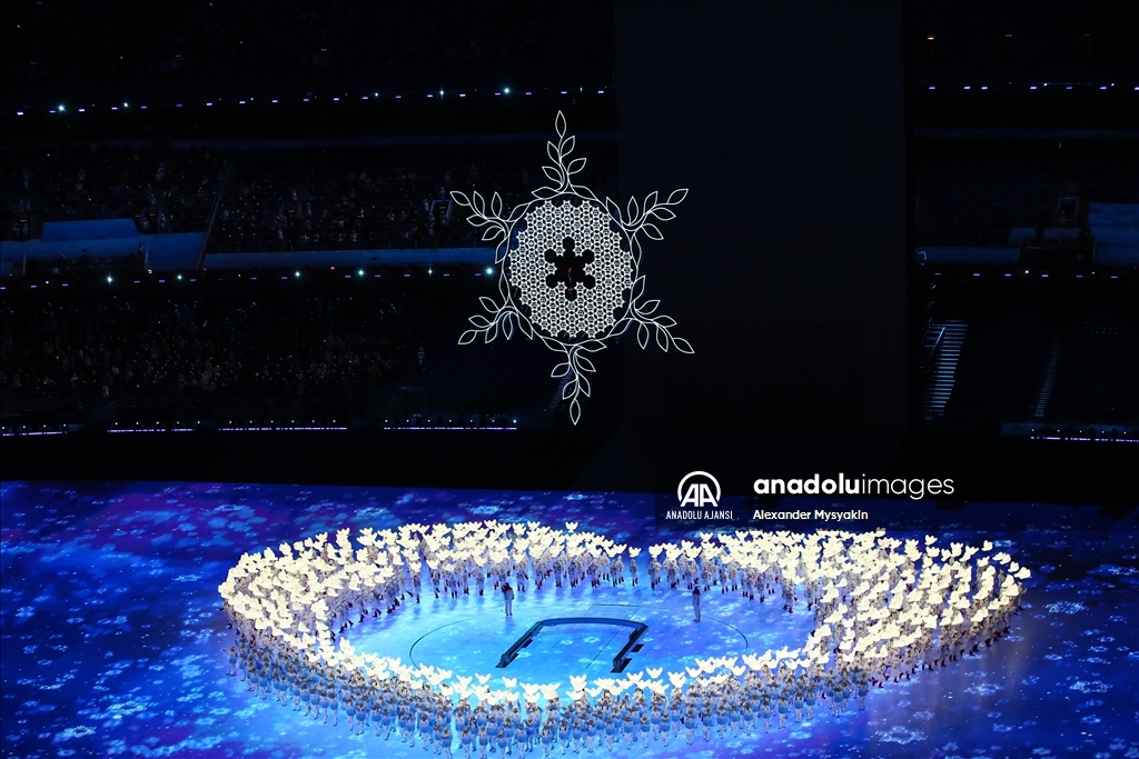 2022 Pekin Kış Olimpiyatları resmi açılış töreniyle başladı