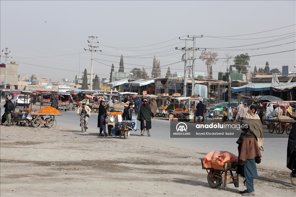 Afganistan'ın Helmand vilayetinde günlük yaşam