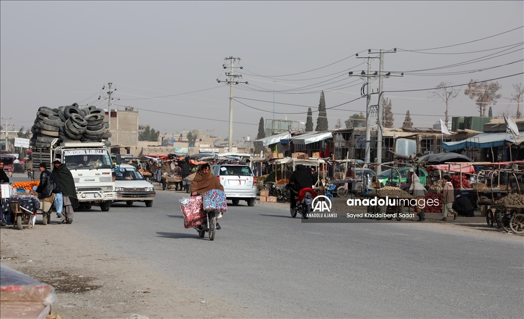 Afganistan'ın Helmand vilayetinde günlük yaşam