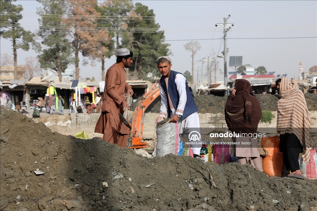 Afganistan'ın Helmand vilayetinde günlük yaşam
