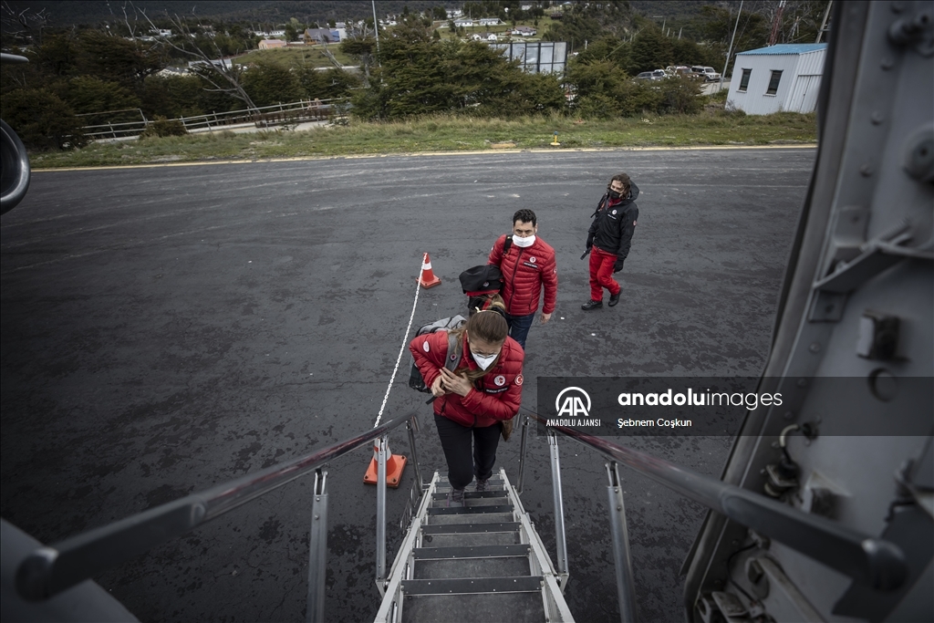 Türk ekibi Antarktika’ya ayak bastı