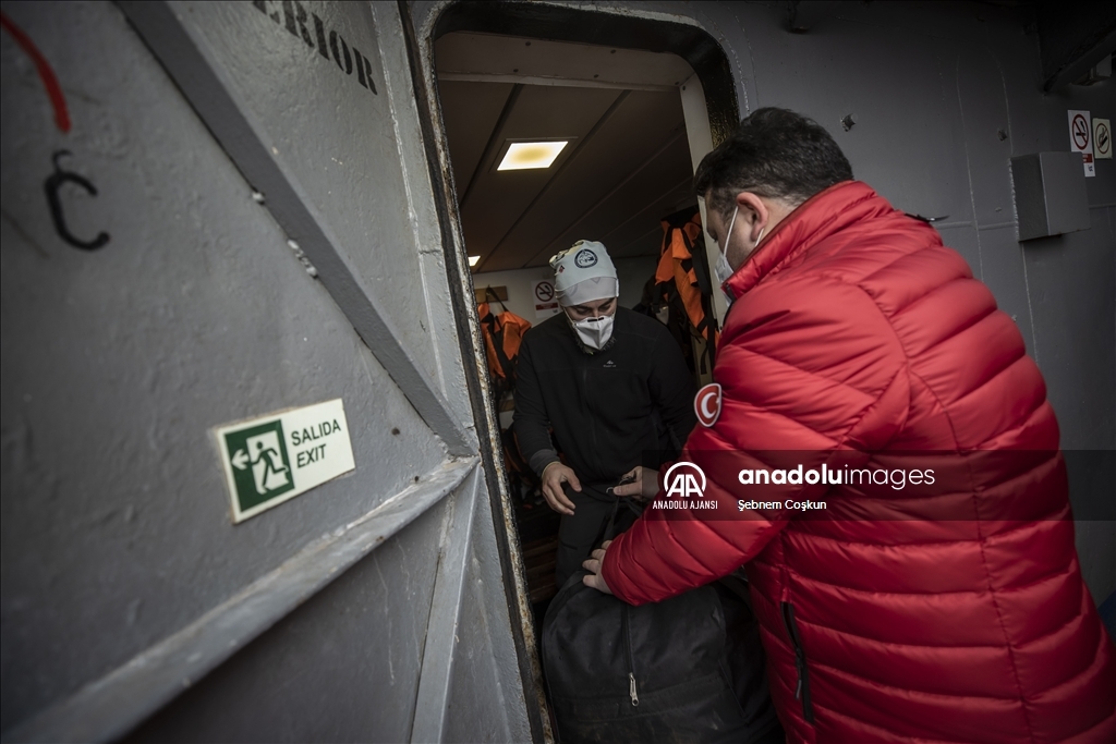 Türk ekibi Antarktika’ya ayak bastı