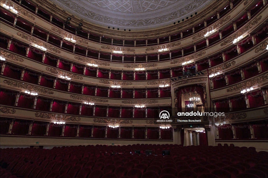 Milano'daki La Scala opera binası