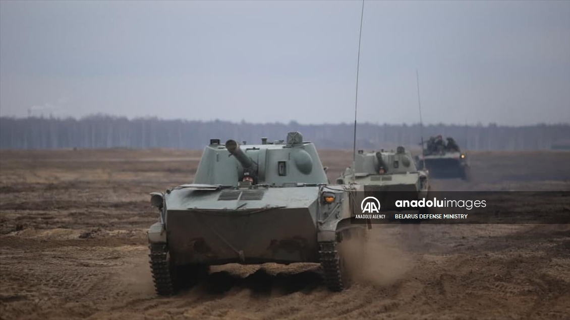 Russia Belarus Start Active Phase Of Joint Military Drill Anadolu Ajansı