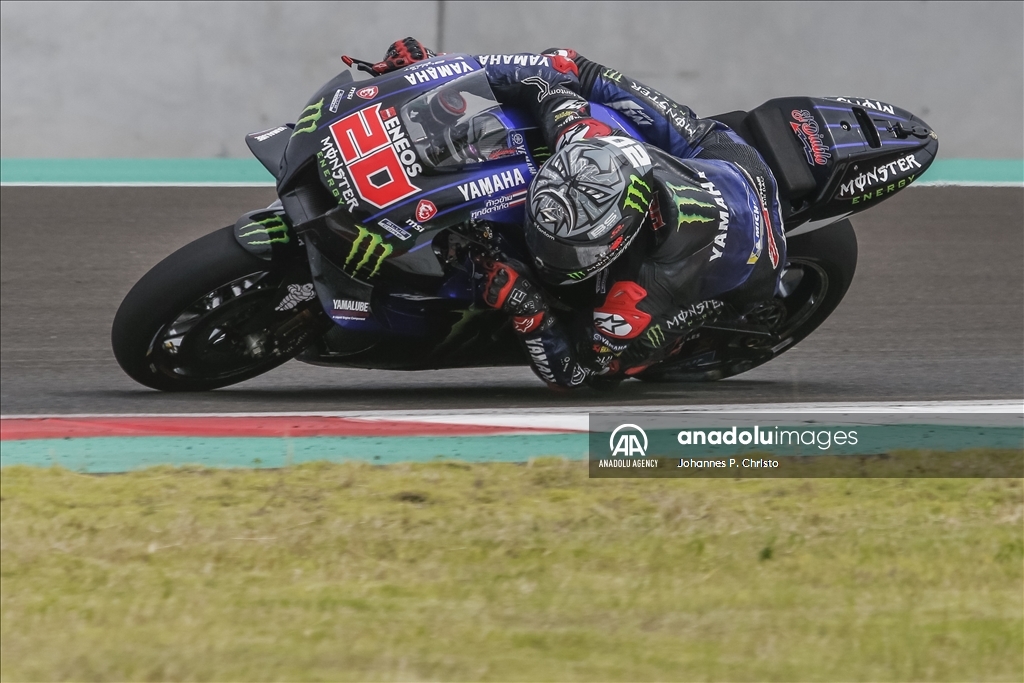 Pembalap MotoGP jalani tes Pramusim di sirkuit Mandalika