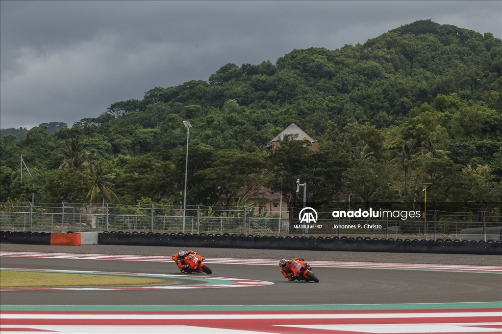 Pembalap MotoGP jalani tes Pramusim di sirkuit Mandalika