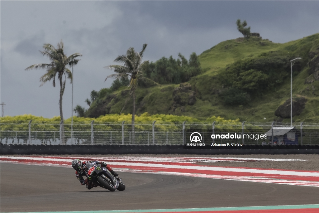 Pembalap MotoGP jalani tes Pramusim di sirkuit Mandalika