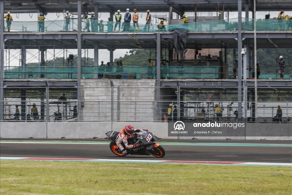 Pembalap MotoGP jalani tes Pramusim di sirkuit Mandalika