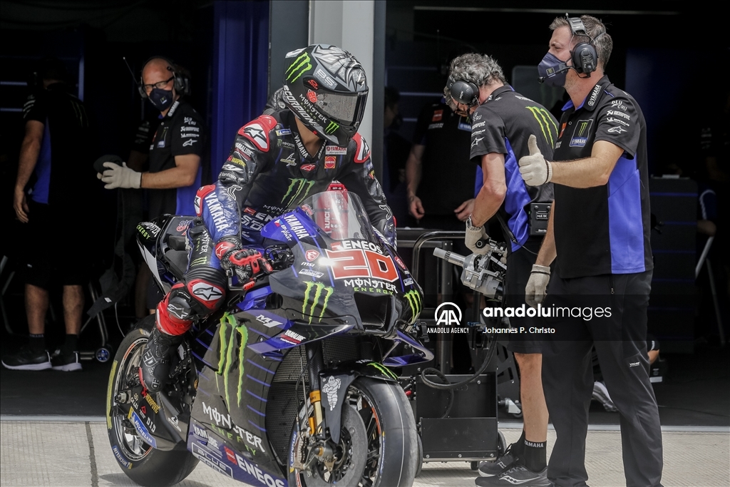 Pembalap MotoGP jalani tes Pramusim di sirkuit Mandalika