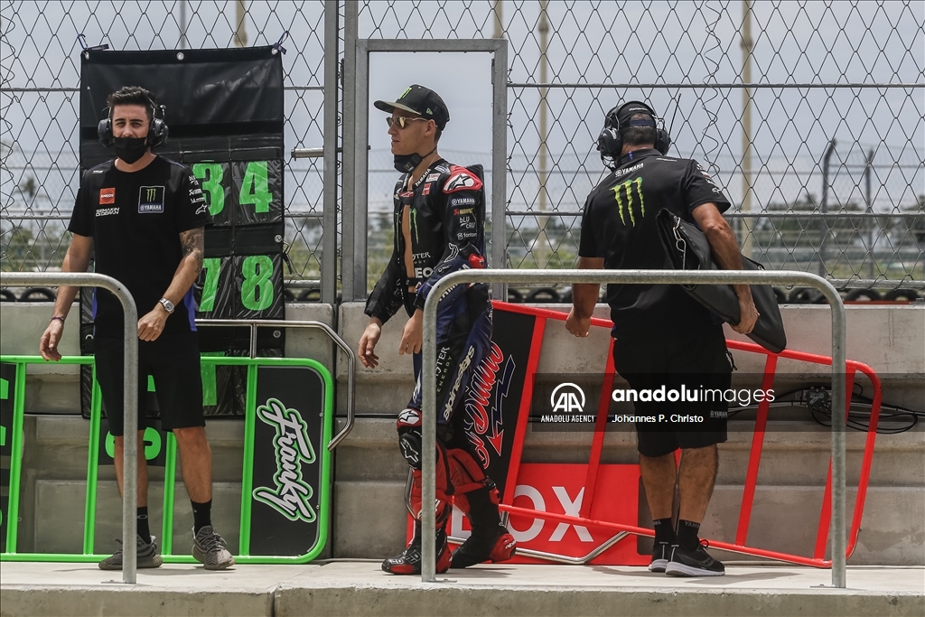 Pembalap MotoGP jalani tes Pramusim di sirkuit Mandalika