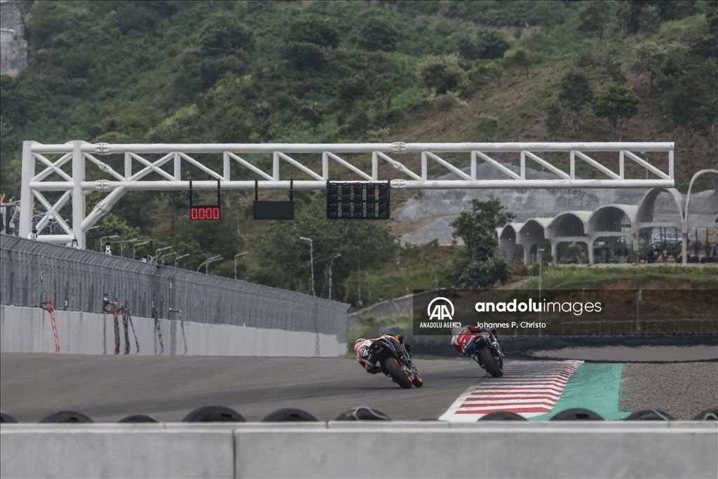 Pembalap MotoGP jalani tes Pramusim di sirkuit Mandalika