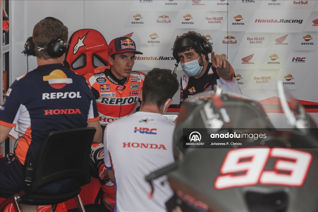 Pembalap MotoGP jalani tes Pramusim di sirkuit Mandalika
