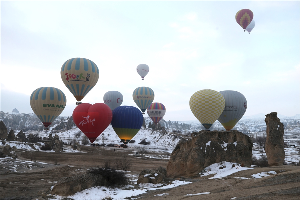 Dita e të dashuruarve në Kapadokya të Turqisë