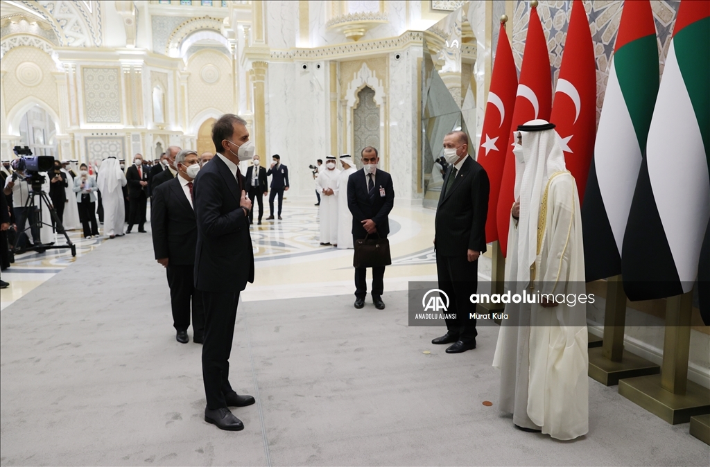 Cumhurbaşkanı Erdoğan, Abu Dabi'de
