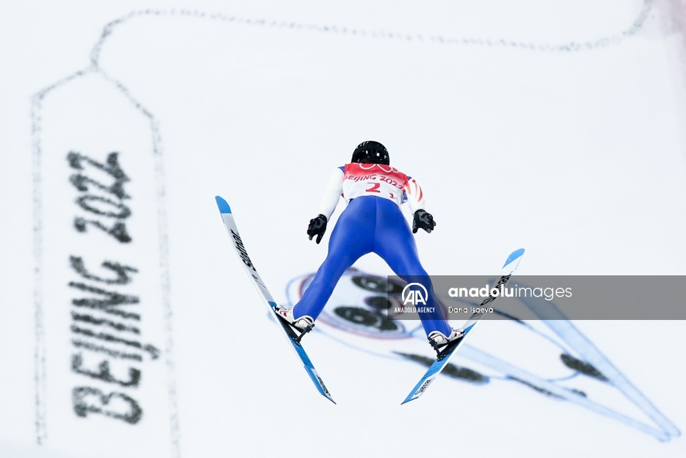 Competencia de salto de esquí se vivió en los Juegos Olímpicos de Invierno de Pekín 2022