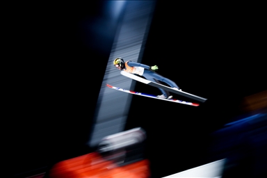 Competencia de salto de esquí se vivió en los Juegos Olímpicos de Invierno de Pekín 2022