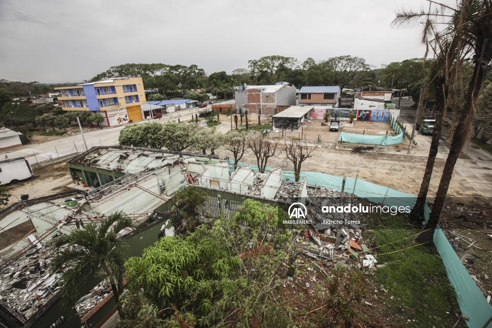 La población de Saravena, en Colombia, quedó atrapada por el fuego cruzado entre grupos criminales rivales