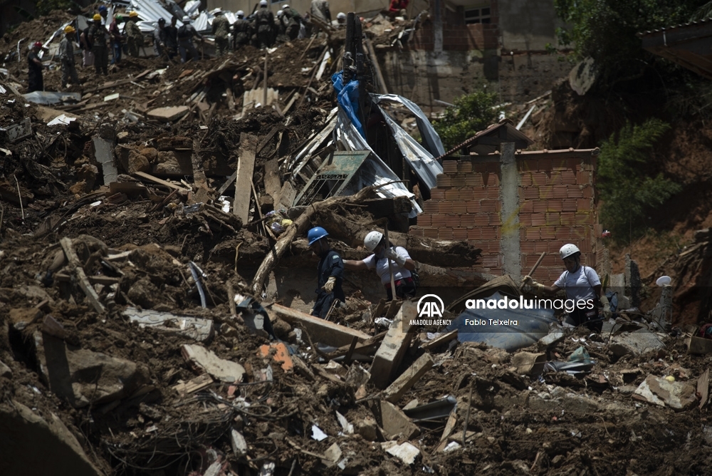 Tragedia por deslizamientos de tierra en Petrópolis, en Río de Janeiro, Brasil