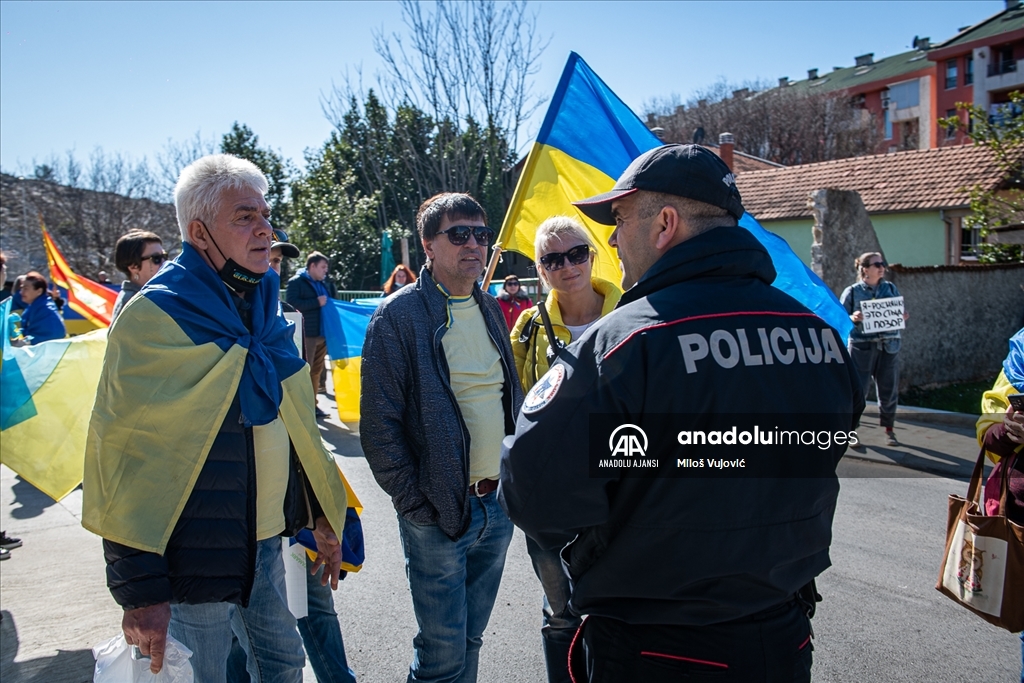 Rusya'nın askeri müdahalesi birçok Avrupa ülkesinde protesto edildi