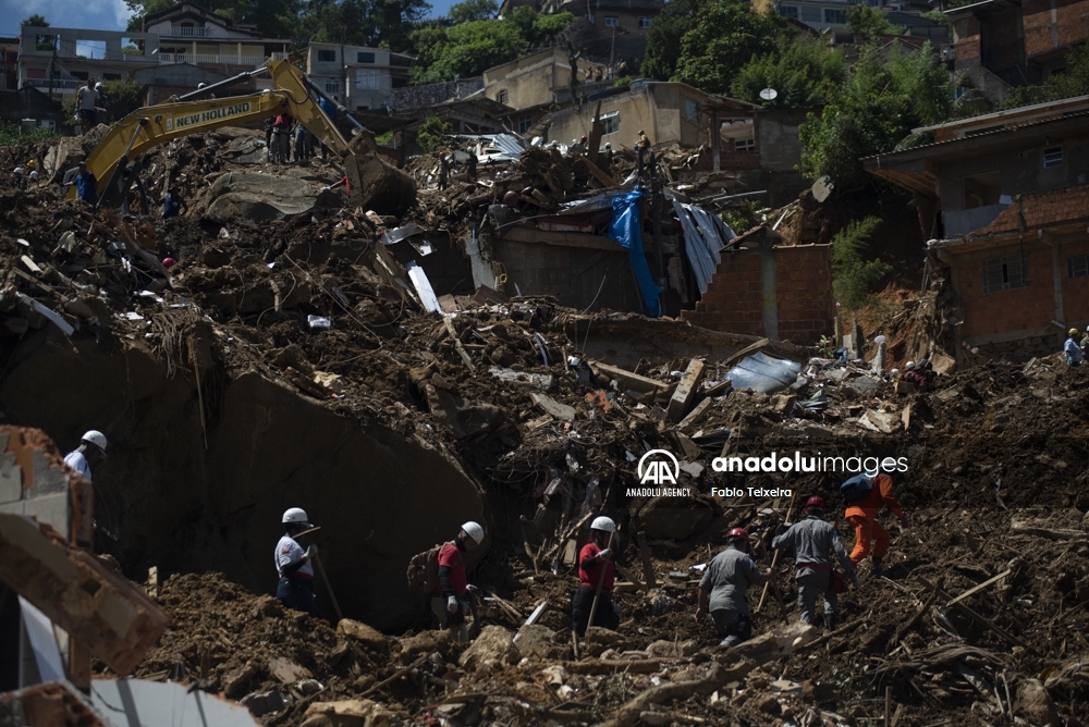 Tragedia por deslizamientos de tierra en Petrópolis, en Río de Janeiro, Brasil