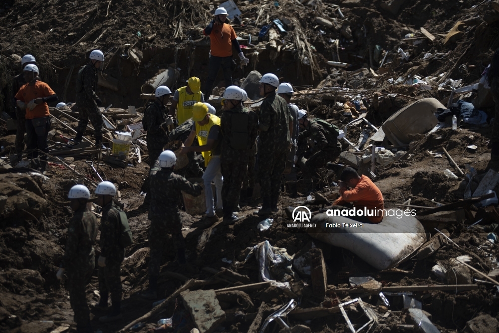 Tragedia por deslizamientos de tierra en Petrópolis, en Río de Janeiro, Brasil