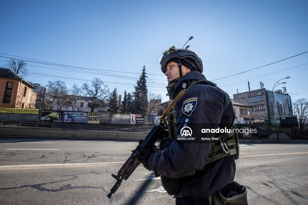 Las medidas de seguridad se han intensificado en Kiev, Ucrania