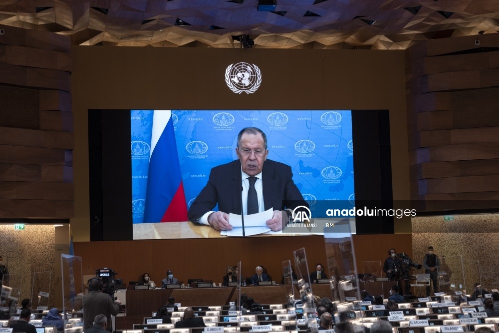 BM'de Rusya Dışişleri Bakanı Lavrov'un konuşması diplomatlarca protesto edildi
