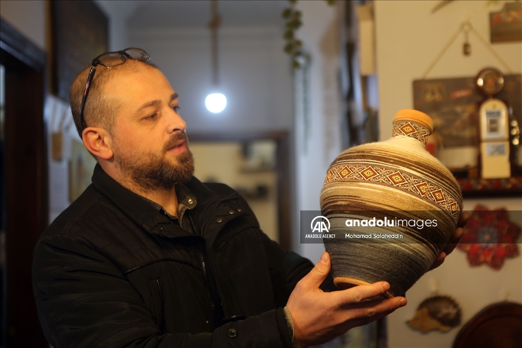 الأردني "القواسمي".. فخّاره يزهو بزخرفة عصرية تحيي التراث