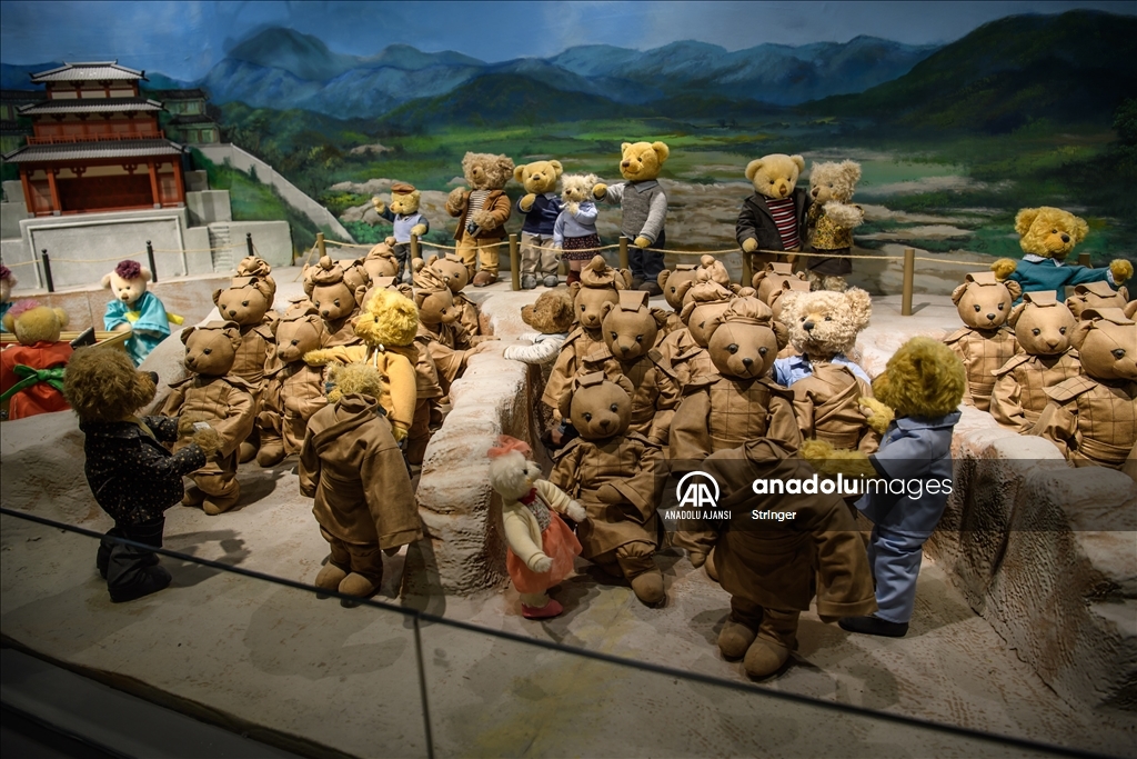 Çin'deki Teddy Bear (Oyuncak Ayı) müzesi ziyaretçilerin ilgisini çekiyor