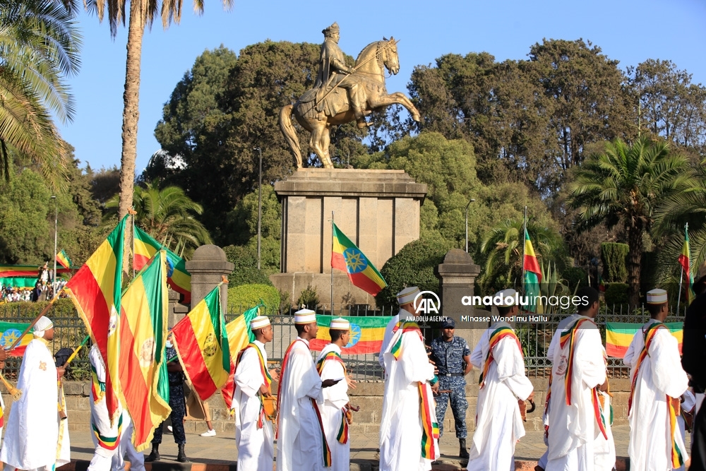 Celebración del aniversario 126 de la Batalla de Adua, en la que Etiopía venció a Italia