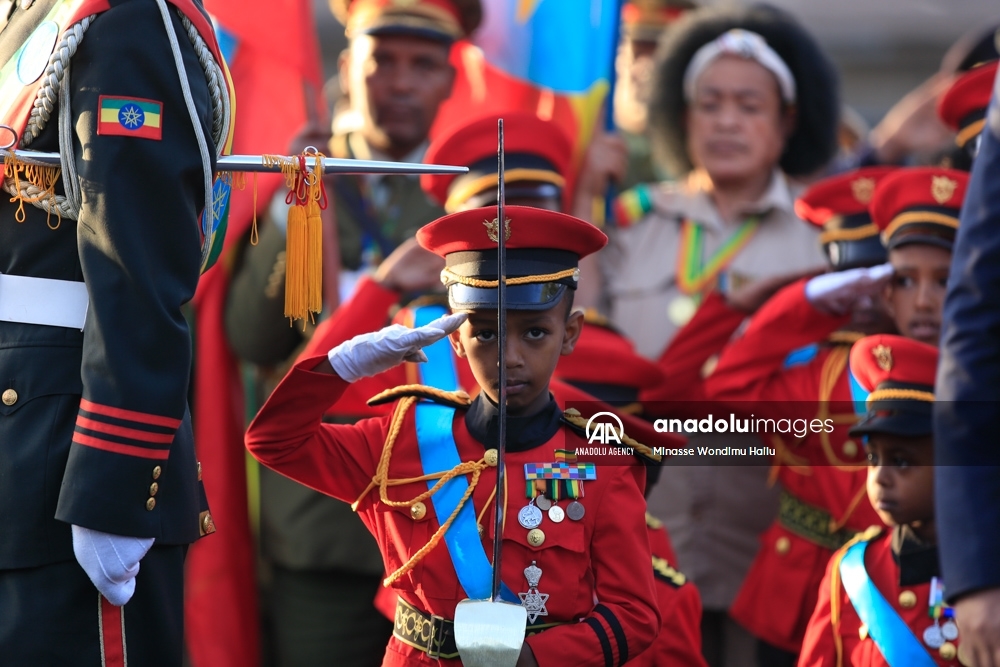 Celebración del aniversario 126 de la Batalla de Adua, en la que Etiopía venció a Italia