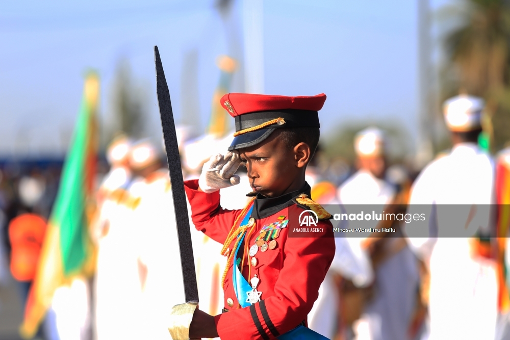 Celebración del aniversario 126 de la Batalla de Adua, en la que Etiopía venció a Italia