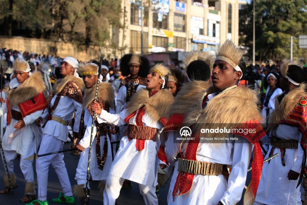 Celebración del aniversario 126 de la Batalla de Adua, en la que Etiopía venció a Italia