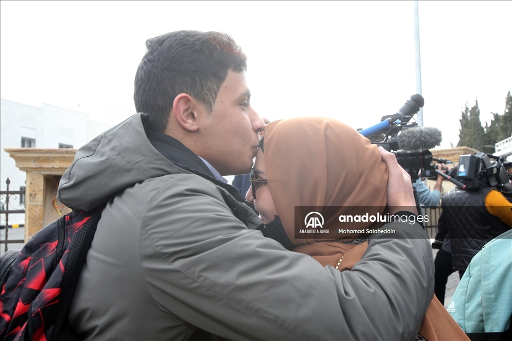 Ukrayna'dan tahliye edilen Ürdünlüler Amman'a ulaştı
