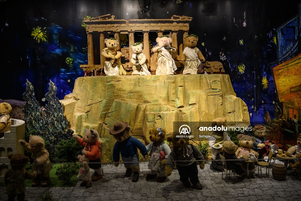 Çin'deki Teddy Bear (Oyuncak Ayı) müzesi ziyaretçilerin ilgisini çekiyor