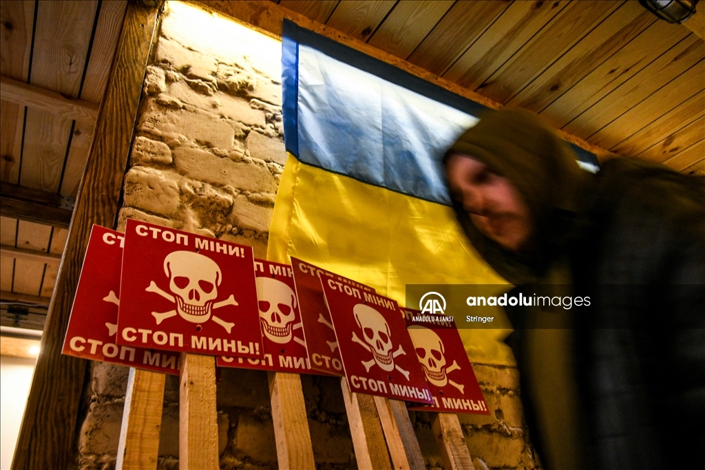 Ukrayna'nın Zaporozhye kentinde savunma merkezi kuruldu