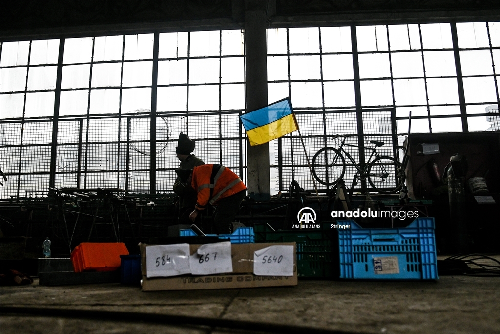 Ukrayna'nın Zaporozhye kentinde savunma merkezi kuruldu