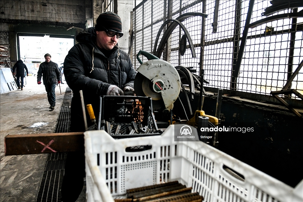 Ukrayna'nın Zaporozhye kentinde savunma merkezi kuruldu