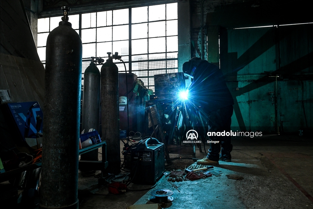 Ukrayna'nın Zaporozhye kentinde savunma merkezi kuruldu