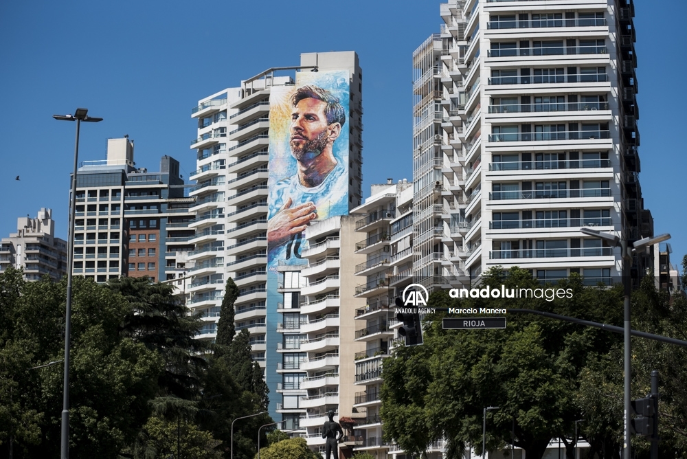 La ciudad natal de Lionel Messi rinde homenaje a la máxima estrella del fútbol argentino en el mundo
