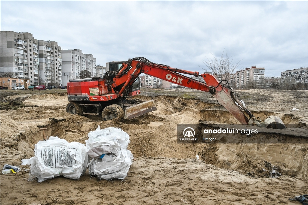 Zaporozhye'de halk kentin güvenliğine katkıda bulunmaya devam ediyor