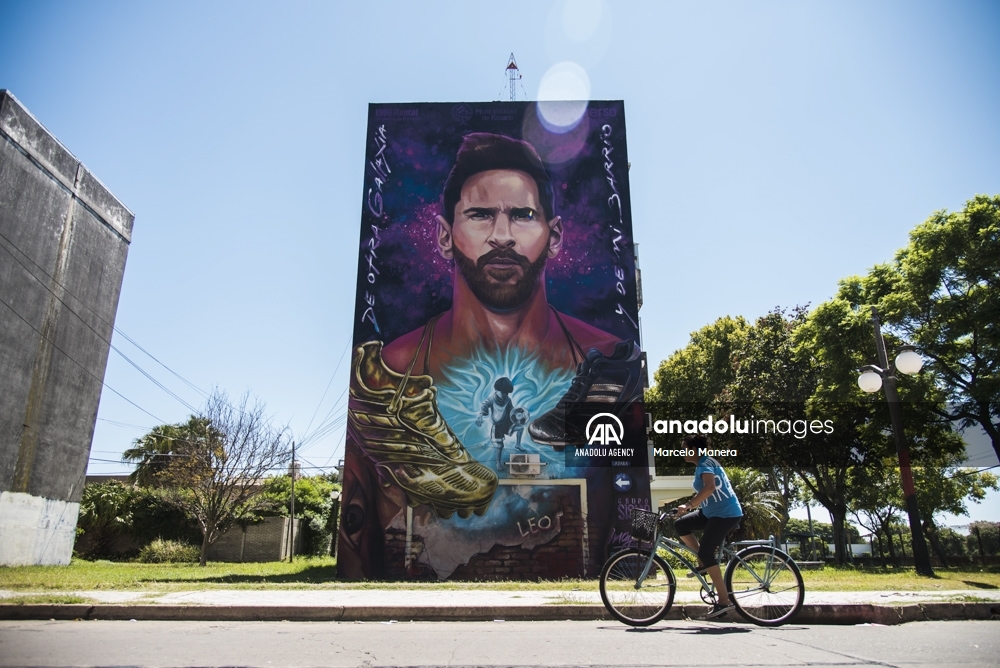 La ciudad natal de Lionel Messi rinde homenaje a la máxima estrella del fútbol argentino en el mundo