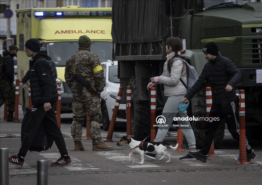 Kiev'den tahliyeler devam ediyor