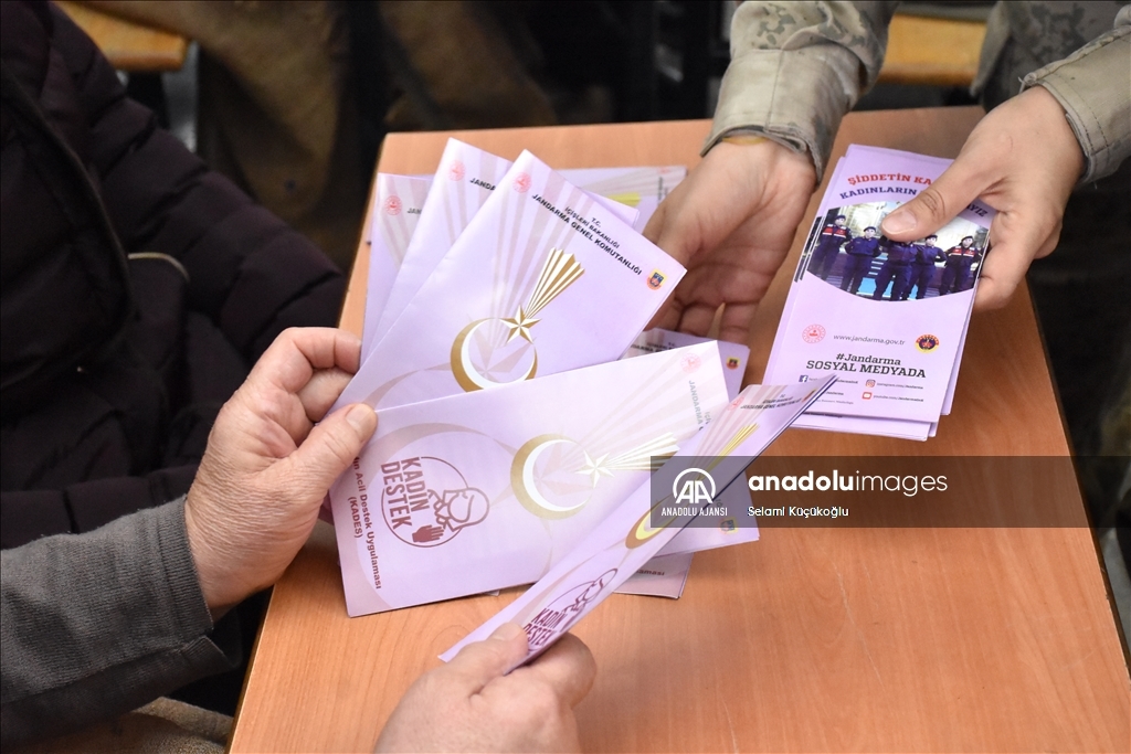 Jandarmanın kahraman kadın astsubayları hemcinslerine karşı şiddete "dur" diyor