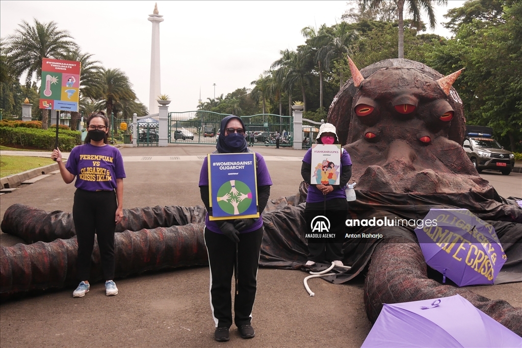 Peringatan Hari Perempuan Internasional Di Jakarta - Anadolu Ajansı